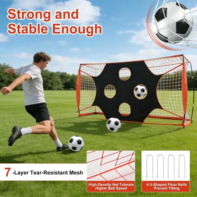 Soccer Goals portable folding 1-2cm