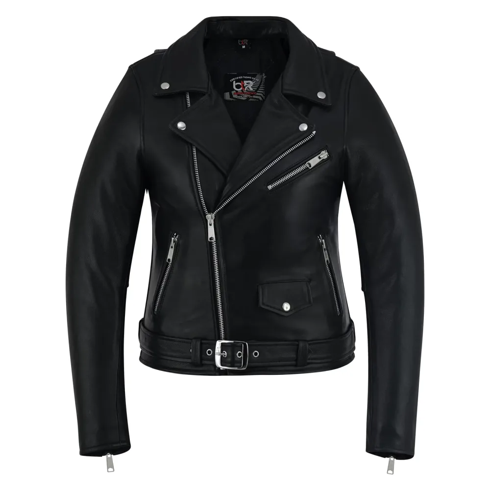 Leather Motorcycle black adjustable