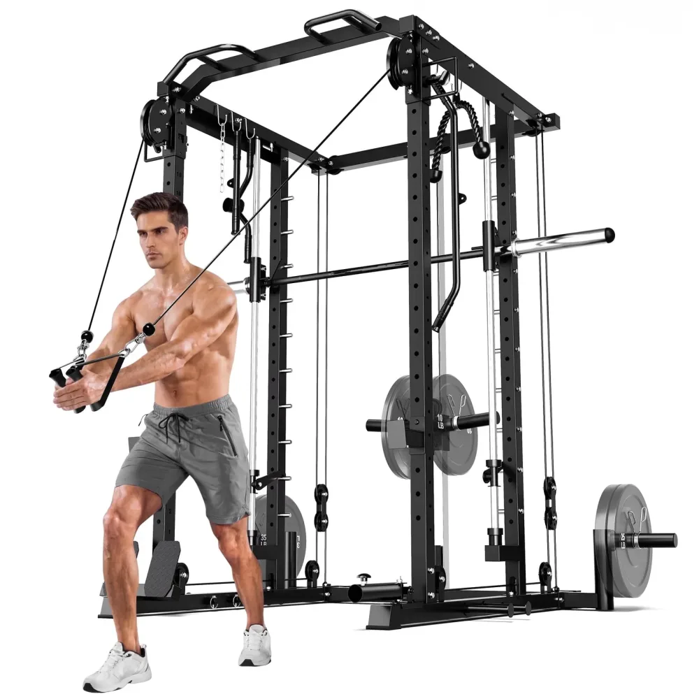 Gym Strength 2000 lbs black heavy-duty