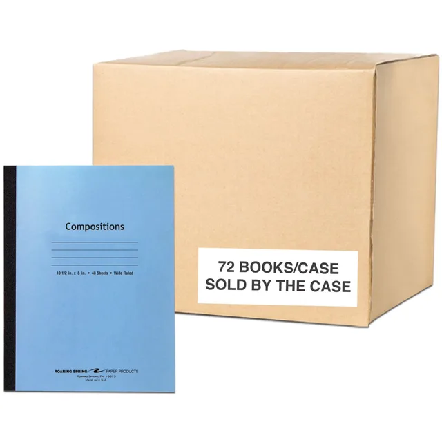 Composition Notebook blue 10.5" 8"