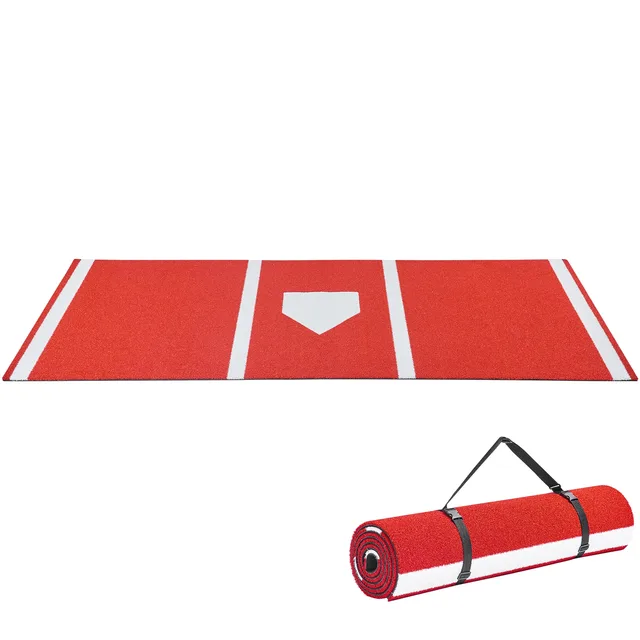 Mat 8 ft portable red