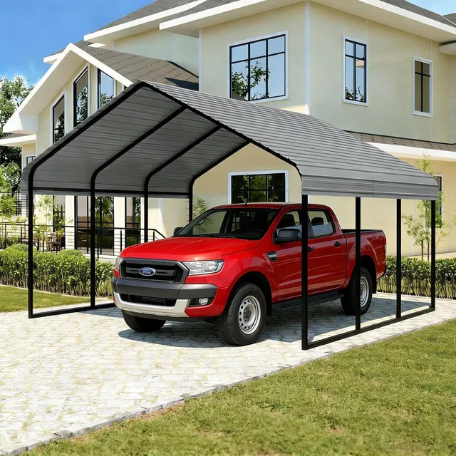 Metal Carport portable 0.8mm weatherproof