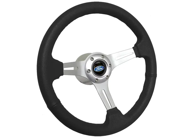 Wrapped Steering black blue 14"