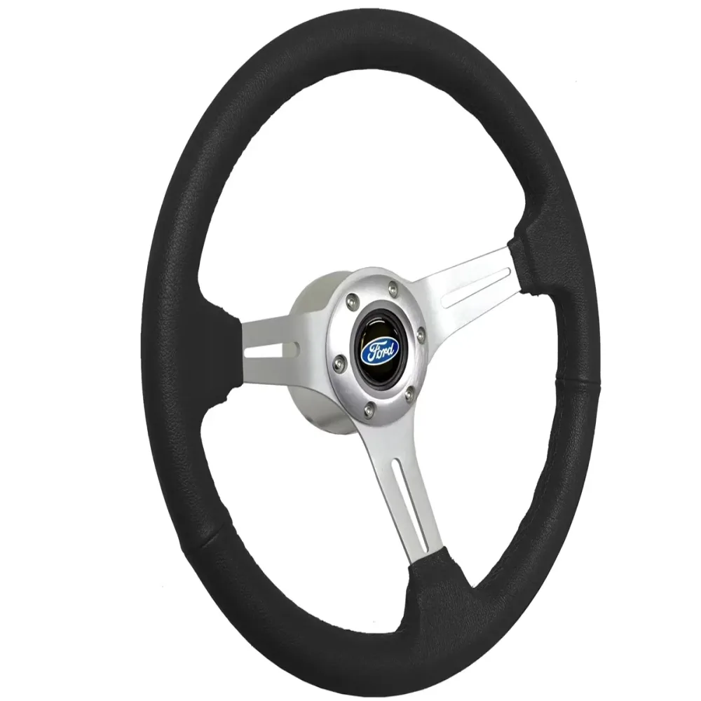 Wrapped Steering black blue 14"