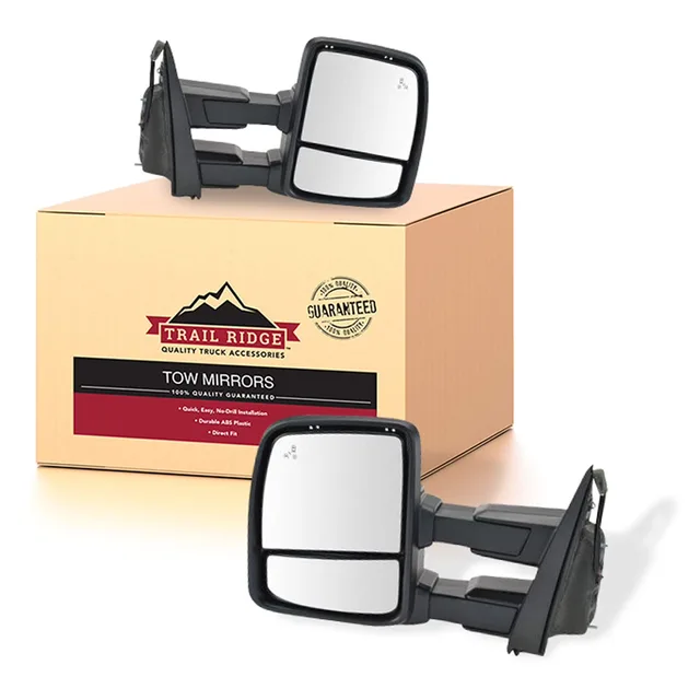 Tow Mirror led folding telescoping