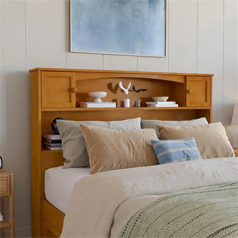 Bedroom Furniture 71 in adjustable tan