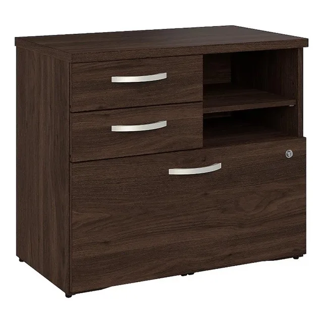 Storage Cabinet black 30w 29.72"