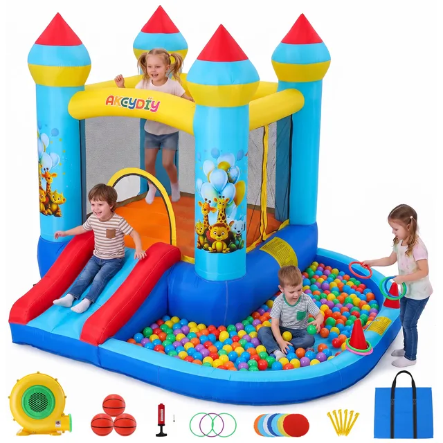 Backyard Play red 370w 81.8 inches