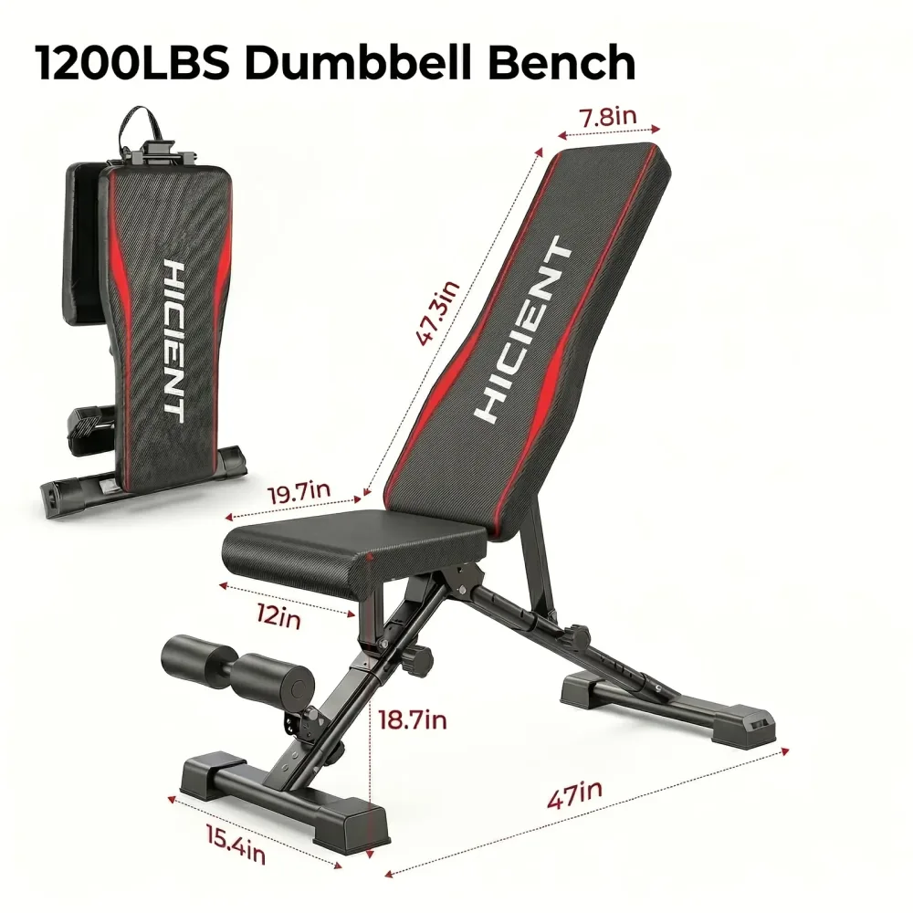 Weight 1200lbs adjustable foldable
