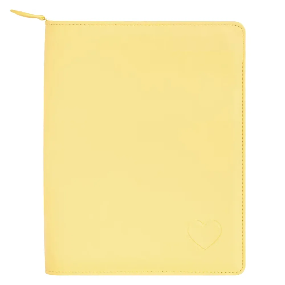 Wire-bound Cover yellow 5.5" 8.5"