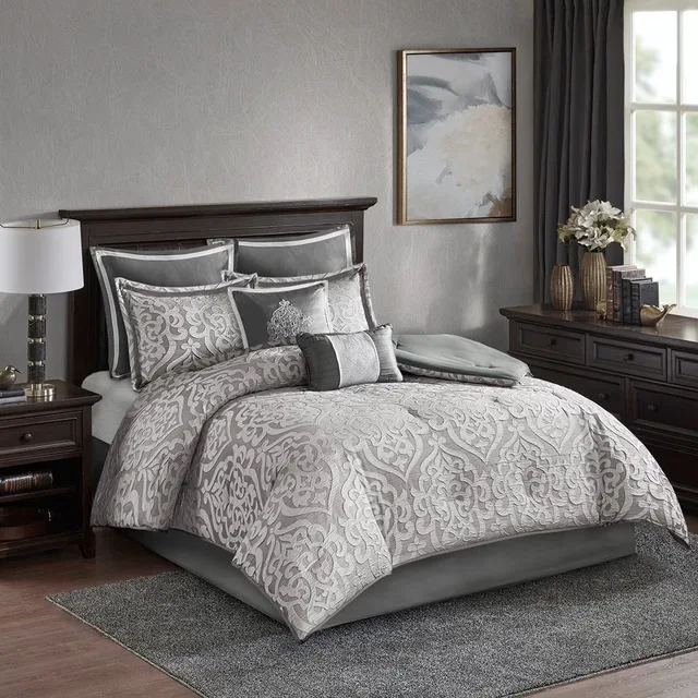 Bedding silver 104" 92"