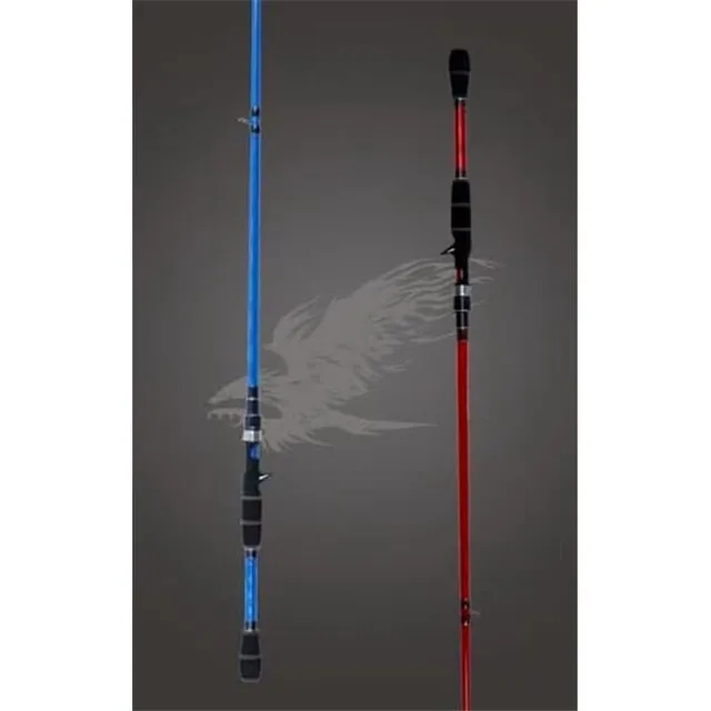 Casting Rod 7 ft red blue