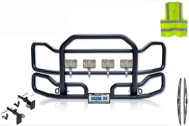 Bumper Grille black 3" 6"