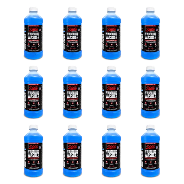 Windshield Washer 12 pack 16 oz 4 gallons