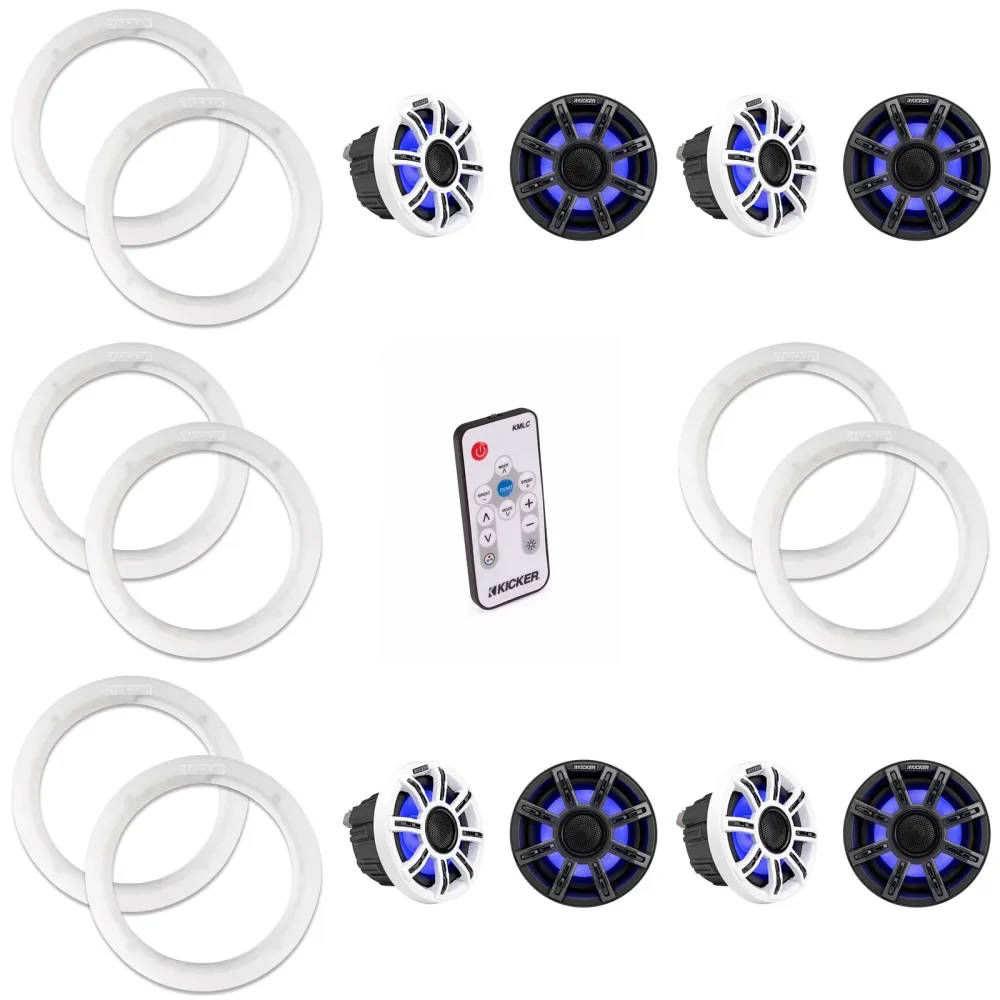 Speaker 4 pair 6.5" led