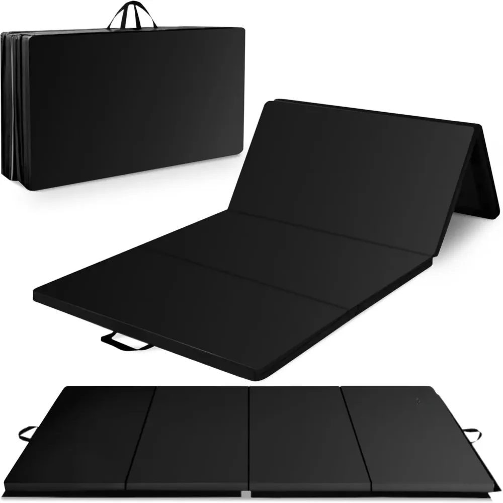 Gymnastics Mat folding black 10 ft