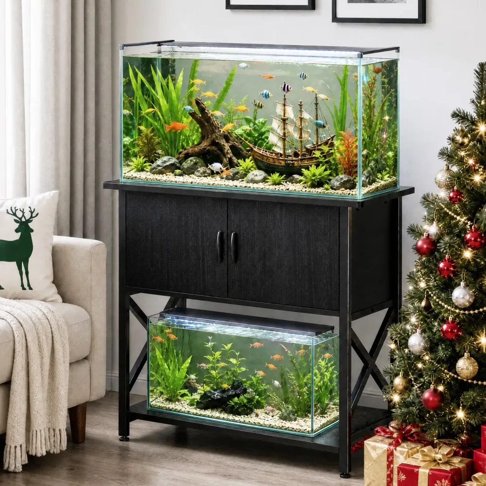 Aquarium Stand 40-50 gallon heavy-duty black