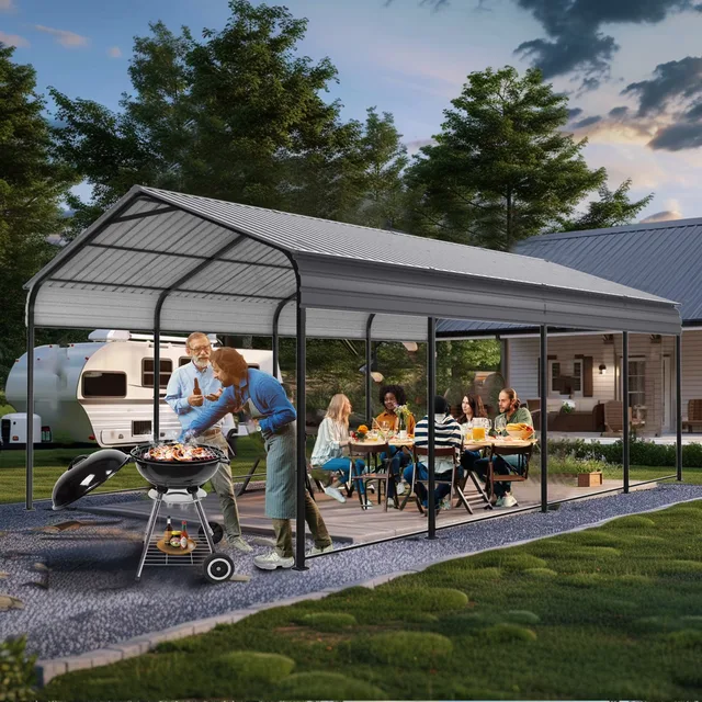 Metal Carport 12 w 13 lb heavy-duty