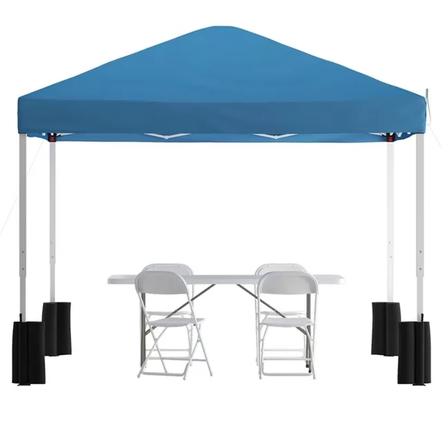 Canopy 10' folding blue