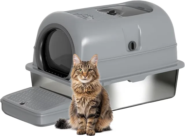 Cat Litter 8 inch gray grey