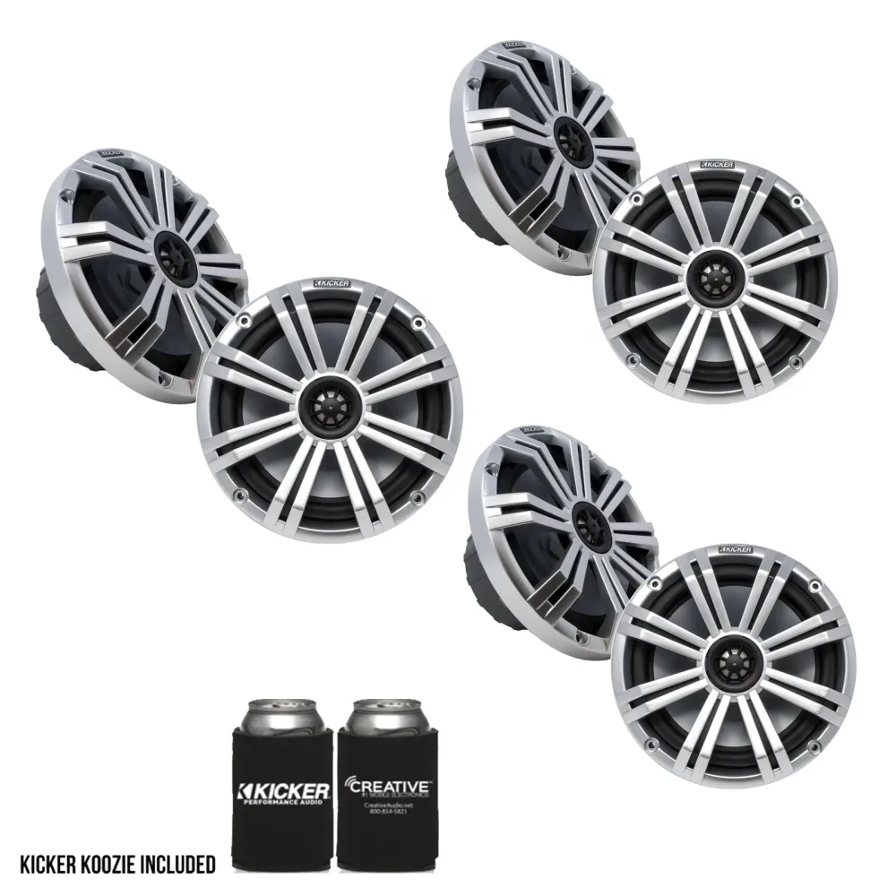 Speaker 8" led silver