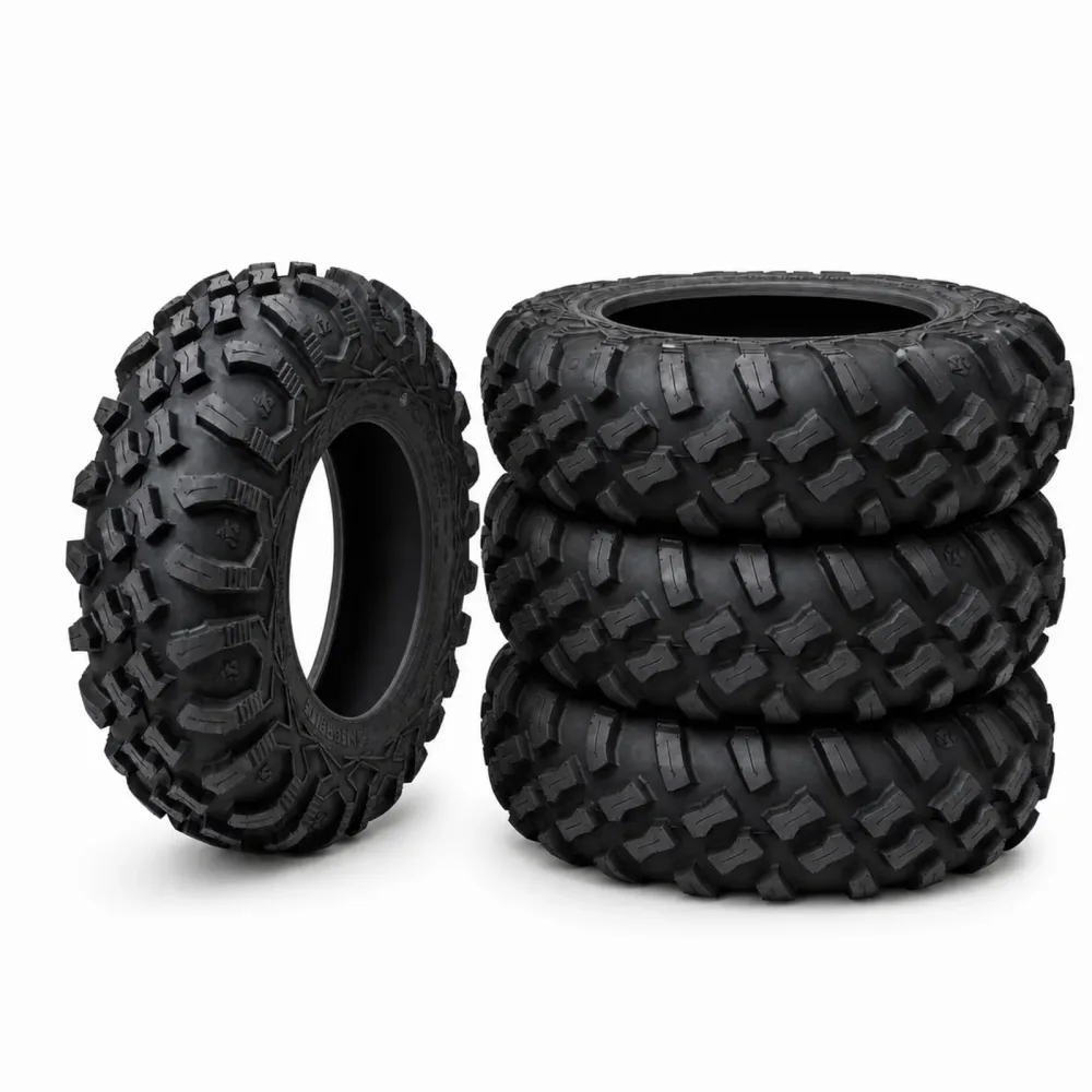 Radial Tire 4 pack 4"