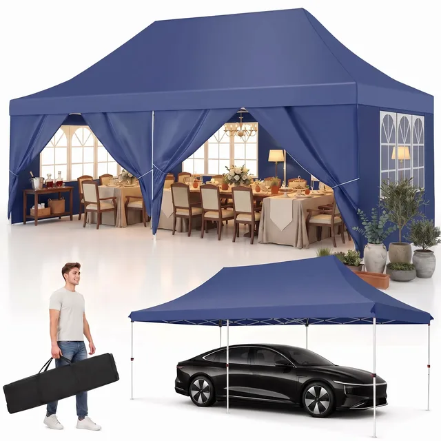 Canopy Tent 10' heavy-duty black