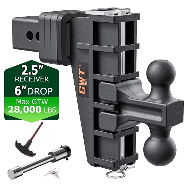 Towing Hitch 2.5" 6" 28000 lb
