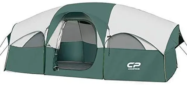 Camping Tent green 8 people 1000mm