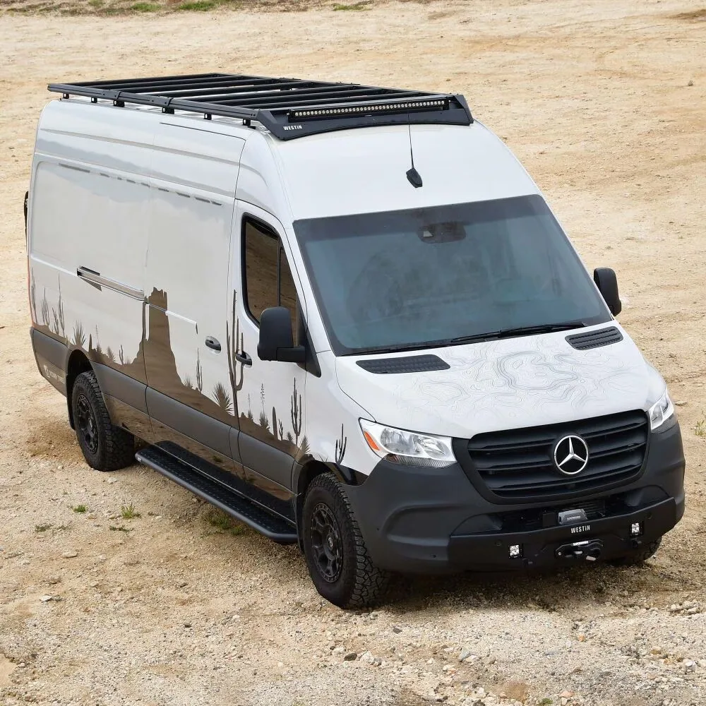 Roof Rack 144in black 2.5 in