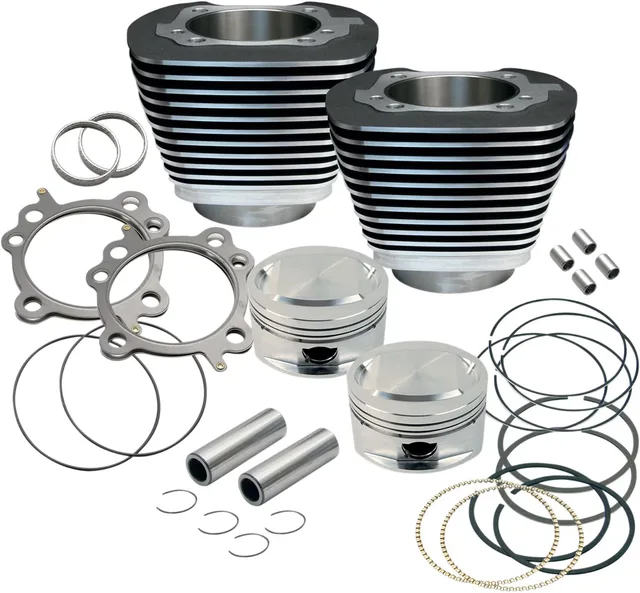 Motorcycle Parts black silver
