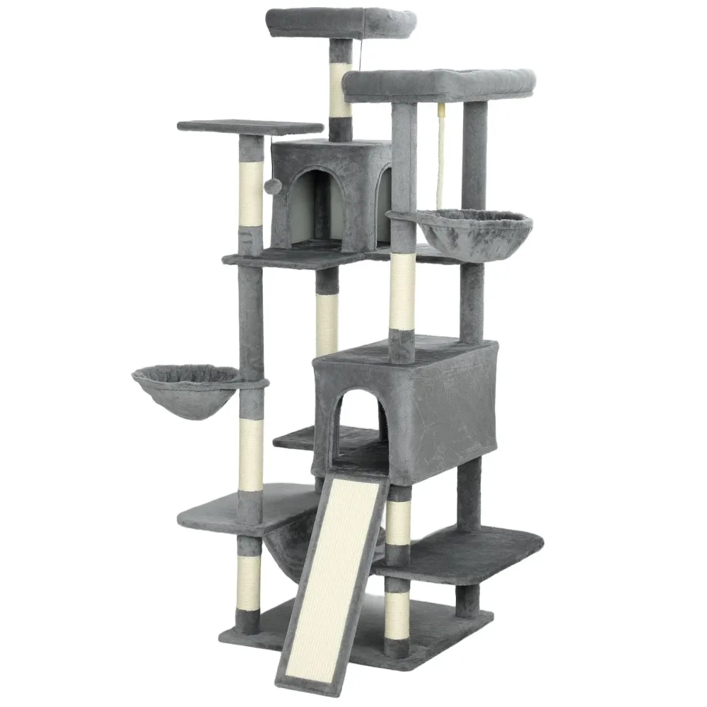 Furniture & Enrichment 69 inch gray 69"