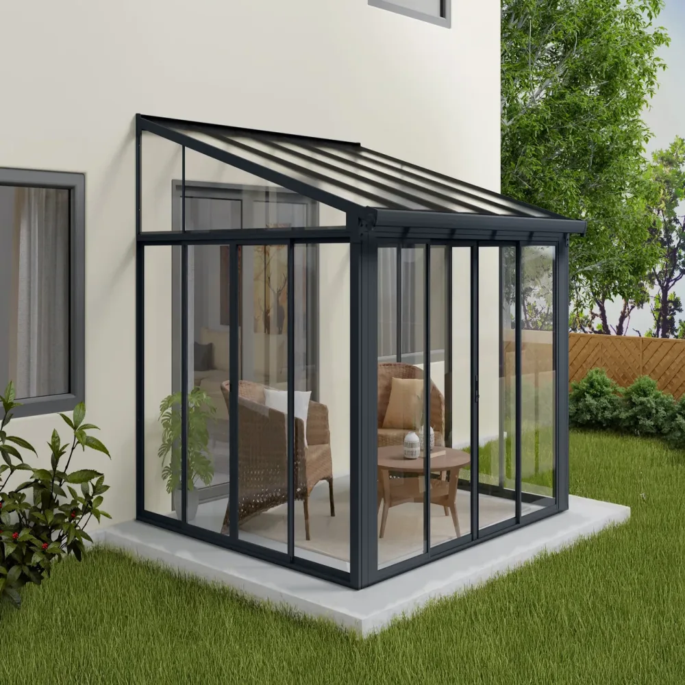 Canopies & Utility 10' 14' gray