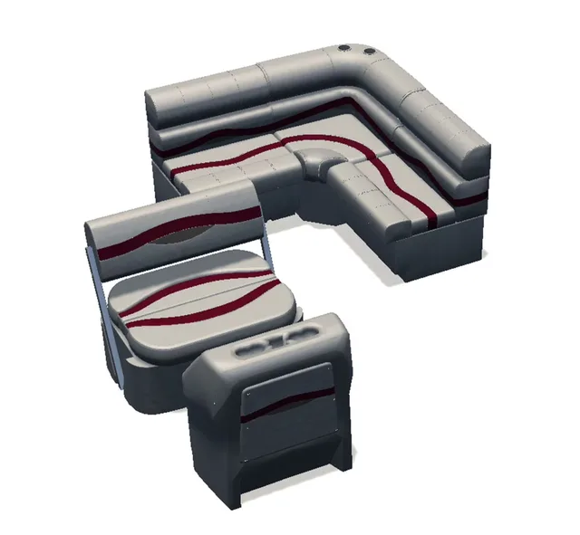 Pontoon Boat tan 32 oz 56"