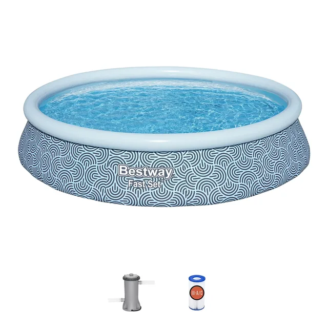 Pool 13' 33" blue