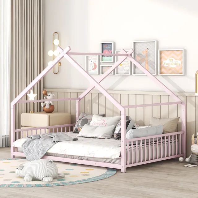 House Bed 77.6" 55.5" 57.1"