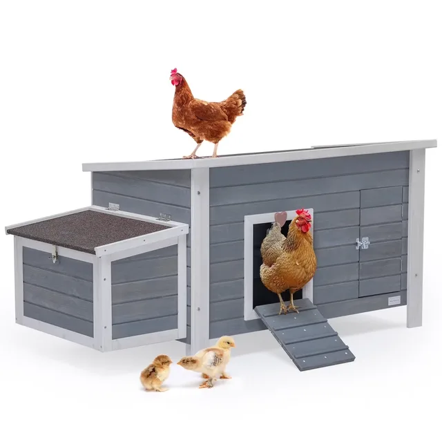 Chicken Coop weatherproof grey gray