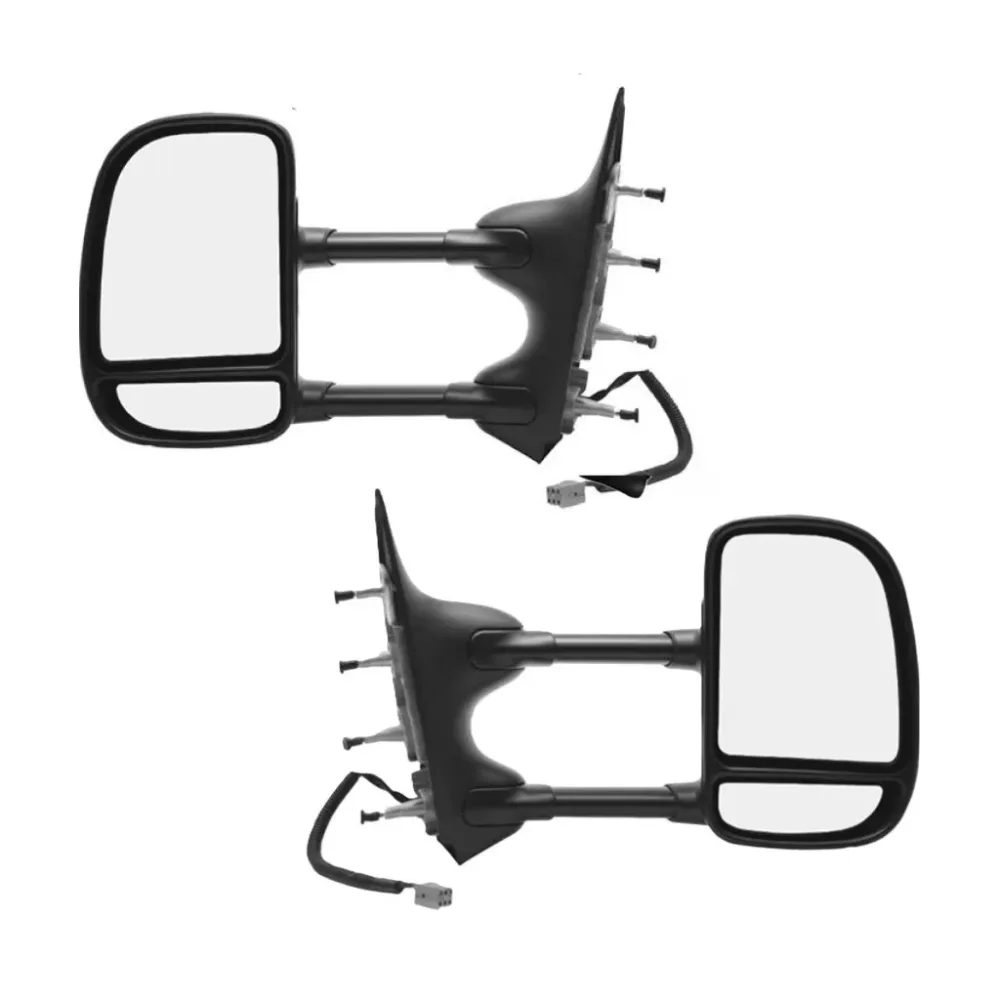 Door Mirror black folding
