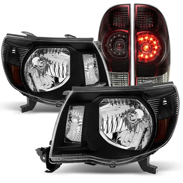 Truck led black red