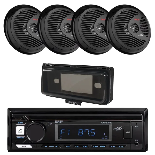 Stereo Receiver 8' 180 watt bluetooth