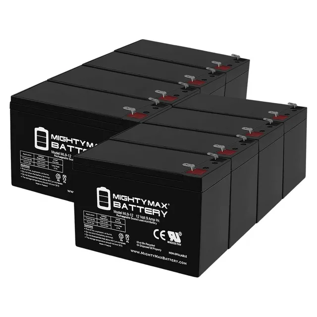 Battery 12v 8 pack 12 volt