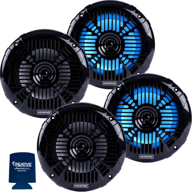 Memphis Audio 2 pairs 6.5" led