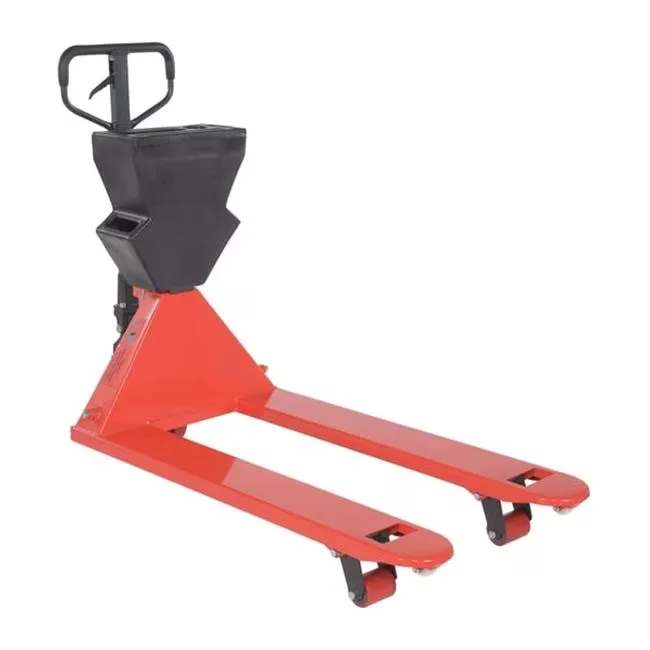 Pallet Truck 48 in red black