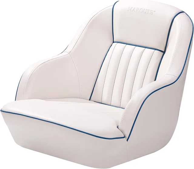 Back Boat blue white 5"