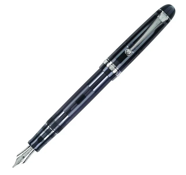 Fountain Pen black silver