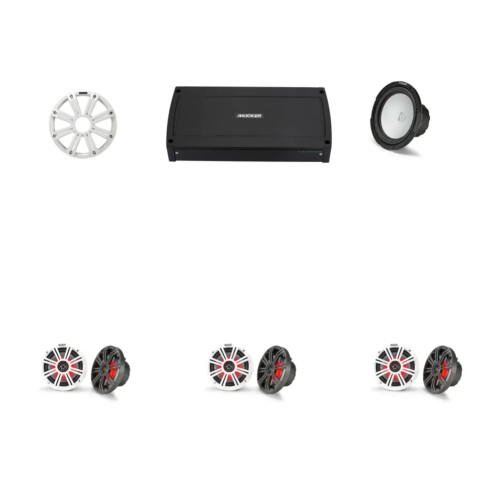 Marine Audio 6.5" 10" led
