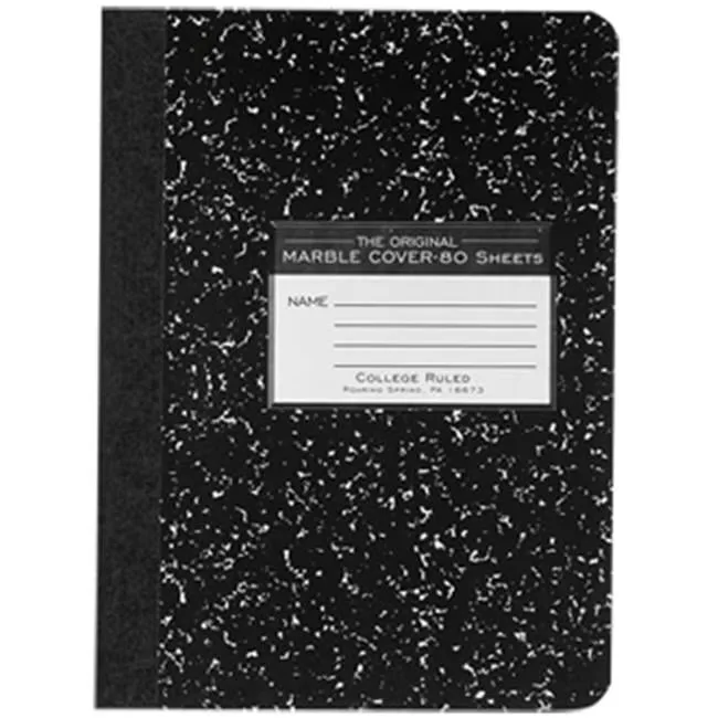Notebooks & Pads black 9.75 inches 7.5 inches