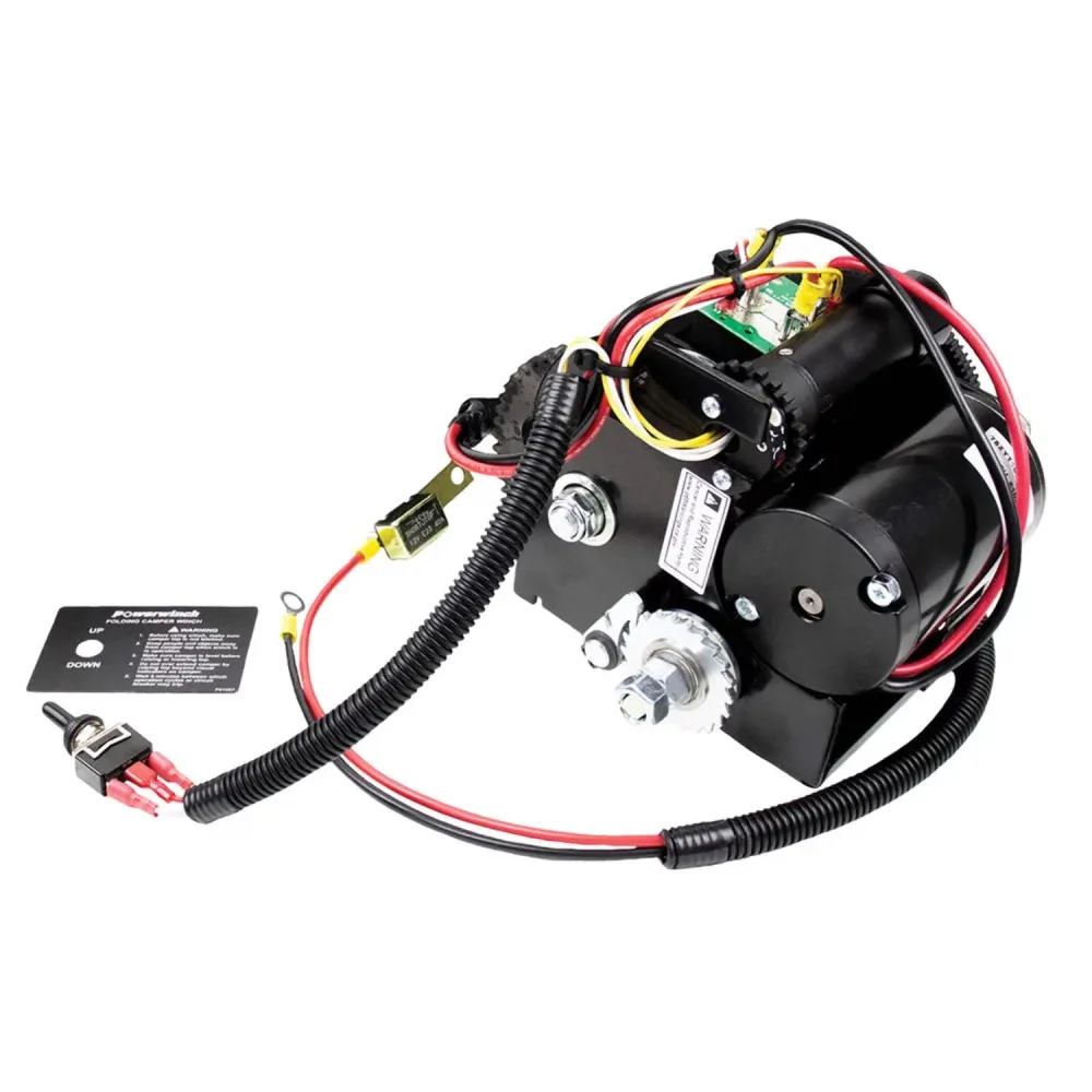 Winch 1200lb folding 12 volt