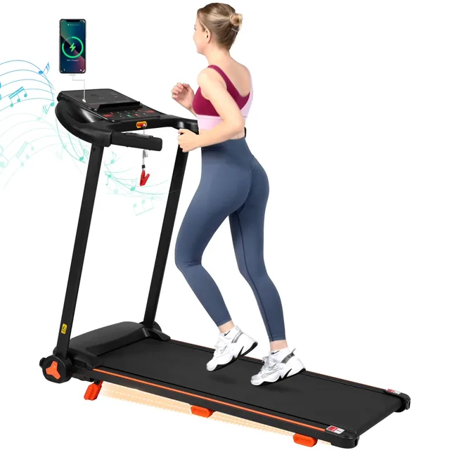 Folding Treadmill 300 lbs 2.5 hp portable