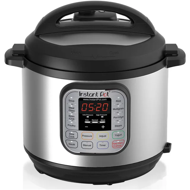Instant Pot 6 quart adjustable silver